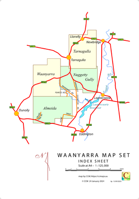 Waanyarra Set Index Sheet